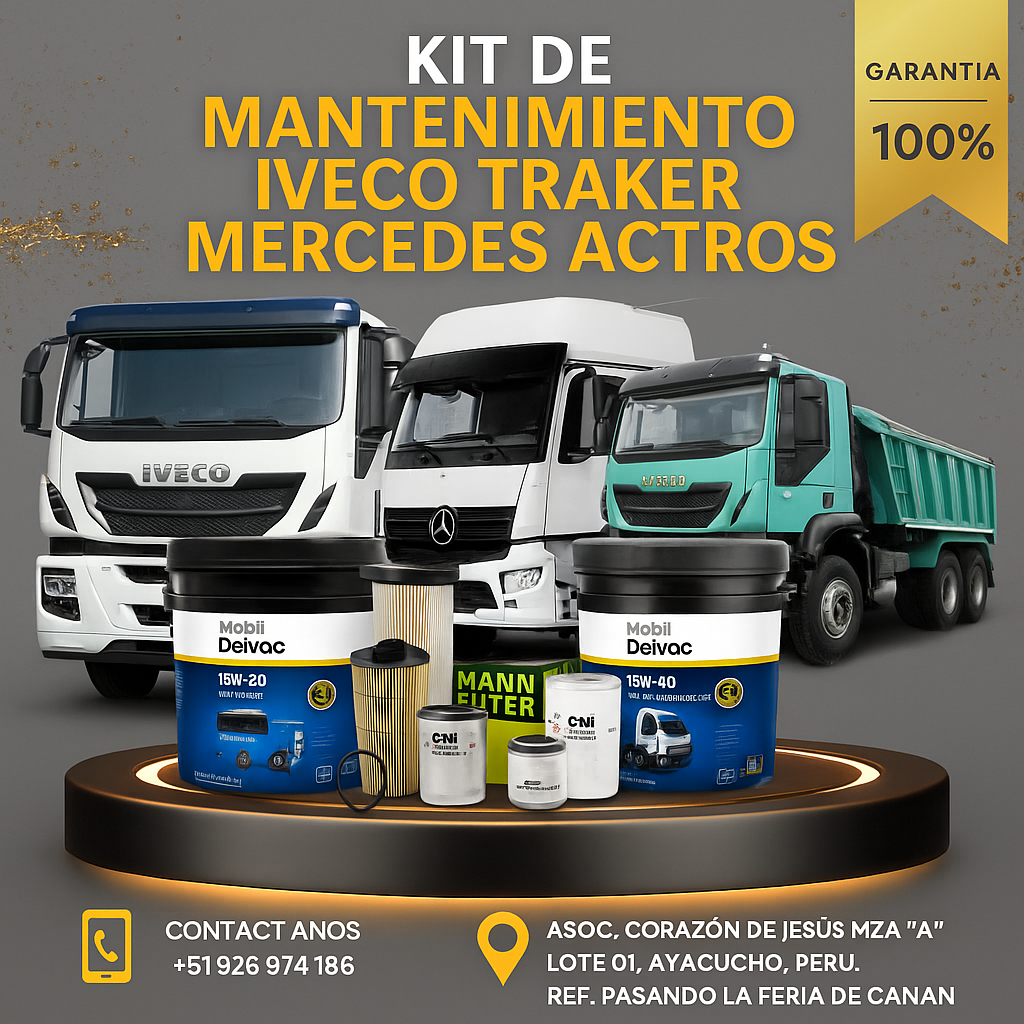 Packs de mantenimientos